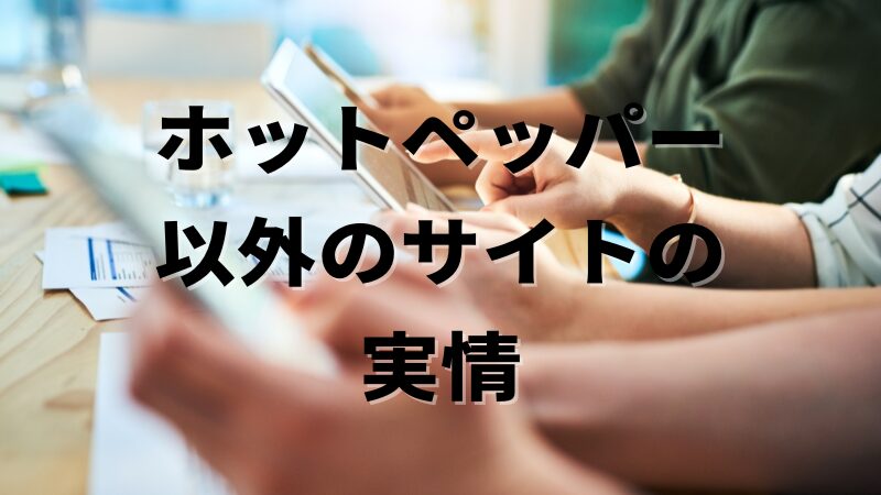 ホットペッパー以外のポータルサイトってどうなの??